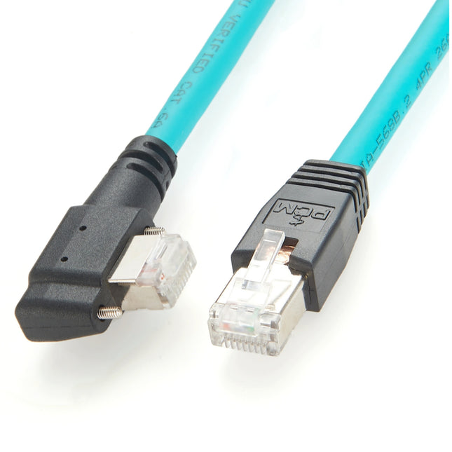 Cat6a Gige Vision Cable RJ45 Right Angle
