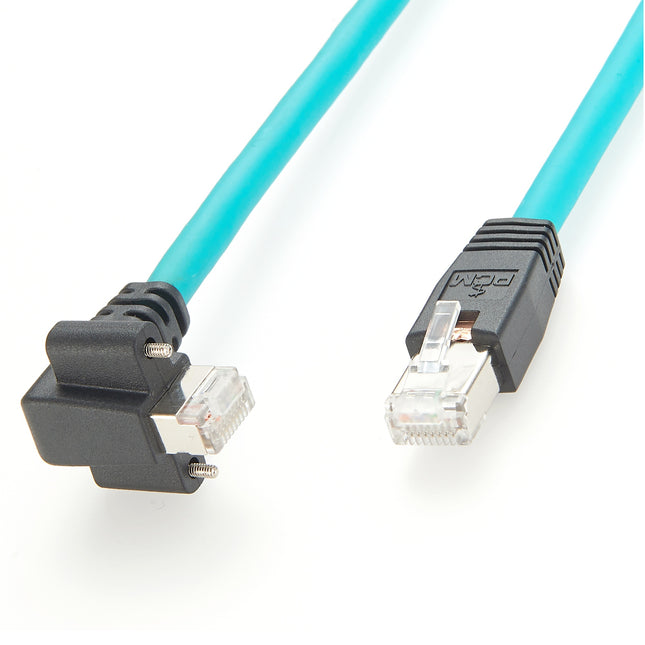 High Flex Gige Vision Cable Vertical Locking Right Side Cable Outlet