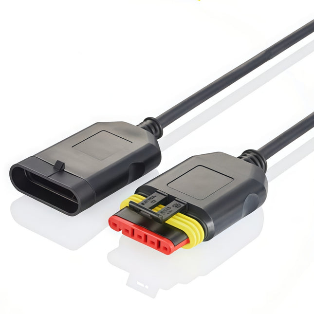5 Way AMP Superseal Waterproof Connector Cable 282107-1 to 282089-1