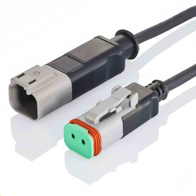 Deutsch DT 2-Pin Male to Female Extension Cable