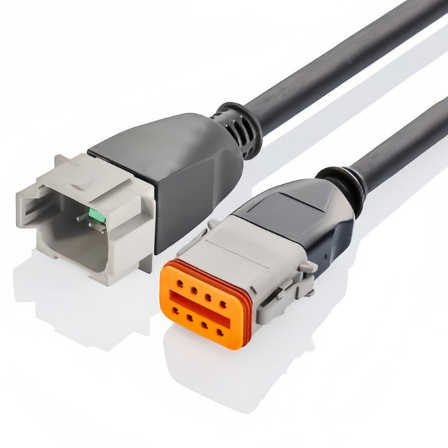 Deutsch DT 8 Pin Waterproof Automotive Wire Harness DT04-8P DT06-8S