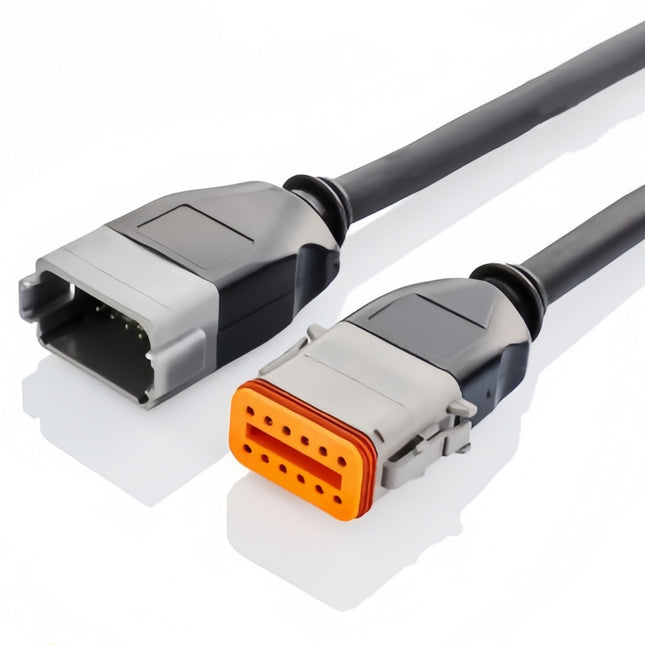 12 Pin Deutsch DT Connector Cable DT04-12P DT06-12S