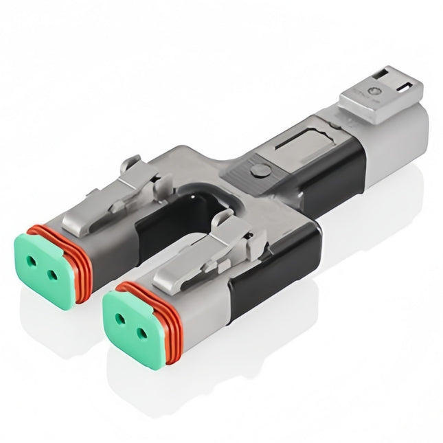 Deutsch DT Series 2 Way Y Splitter Connector DT04-2P DT06-2S