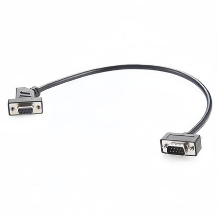 45 Degree DB9 Male to Female Extension Cable