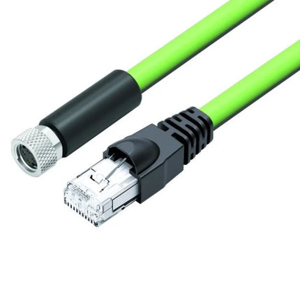 M8 4 Pin Female to RJ45 Profinet Cable