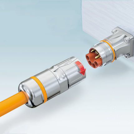 M23 Hybrid Robot Cable Male to Male