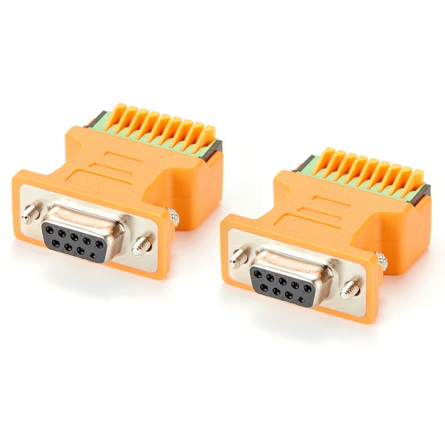 CAN Terminator DB9 to 9-Pin Terminal Block