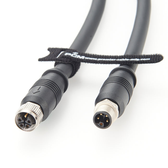M12 Power L-Code Profinet Cable Assemblies