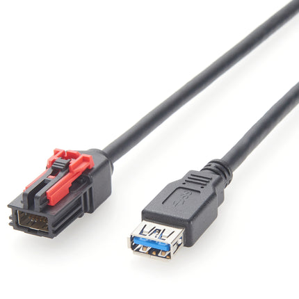 Compatible Molex 111146-3080 12 Pin Male to USB 3.0 Female Adapter Cable