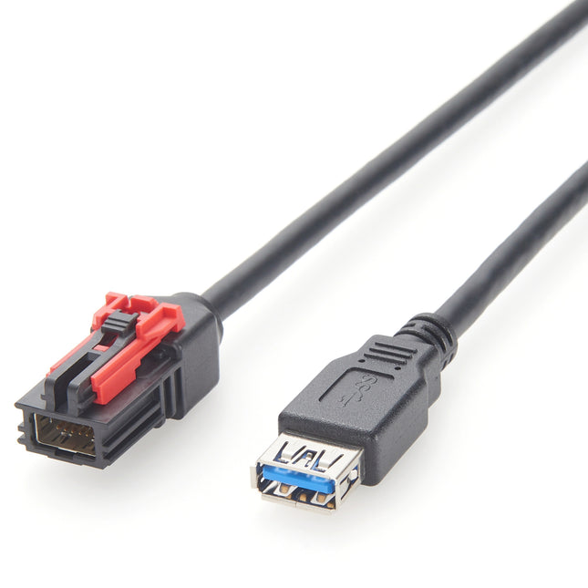 Compatible Molex 111146-3080 12 Pin Male to USB 3.0 Female Adapter Cable