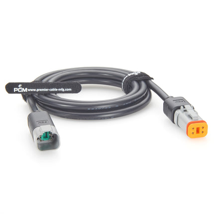 Deutsch DT 4-Pin Extension Wire DT04-4P to DT06-4S