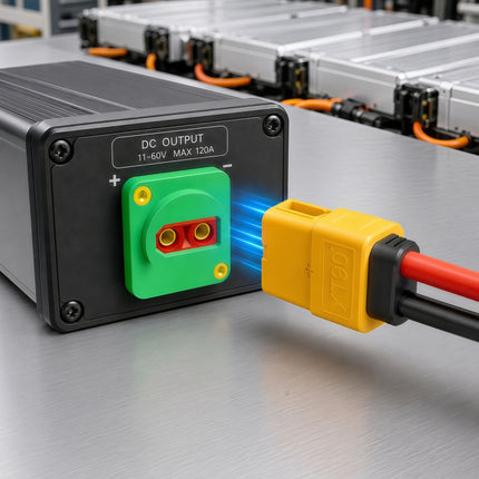 XT90 Male to Female Panel Mount Cable