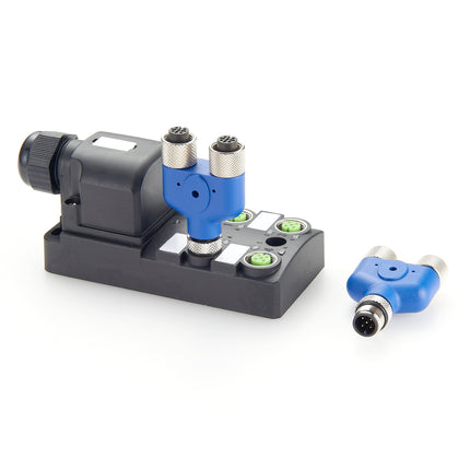 M12 L Code Y Splitter