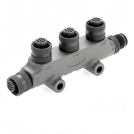 CAN Bus M12 T-Splitter 3 Port