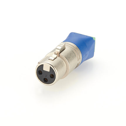 DMX512 XLR 3 Pin Female to Solderless Screw Terminal Adapter