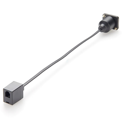 D-Type RJ11/RJ9 4P4C Panel Mount Cable