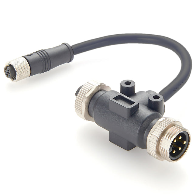 7/8" to M12 T-Splitter Cable for DeviceNet & NMEA 2000