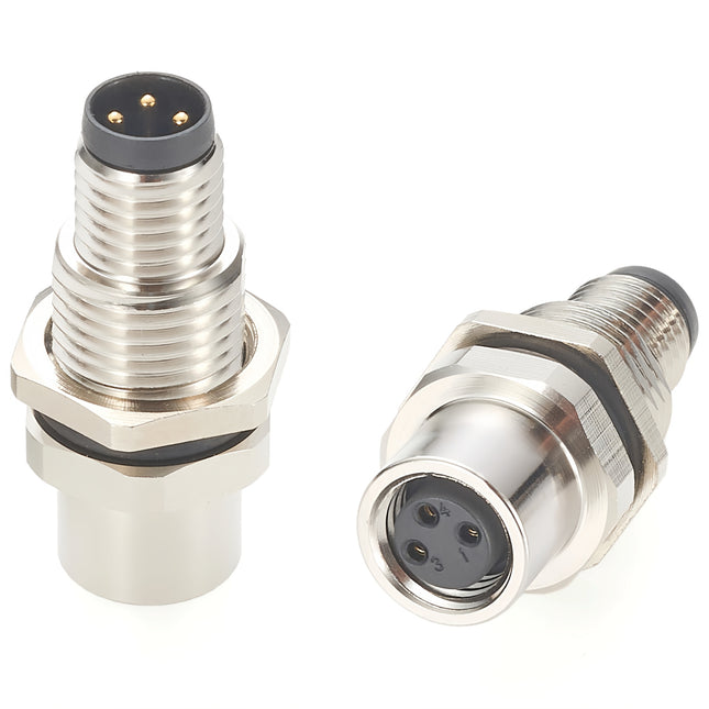 M8 Panel Mount Connector 3 Pin