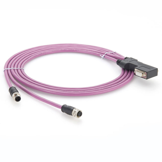 CANopen M12 to D-Sub DB9 RS232 CAN Bus Cable