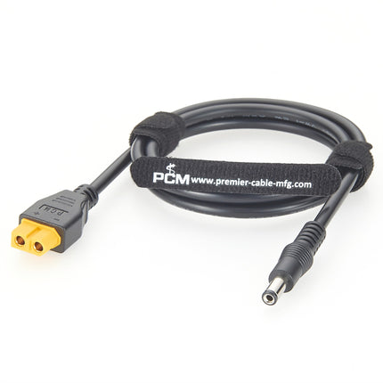 Amass XT60 Female to DC 5.5×2.1mm Power Cable