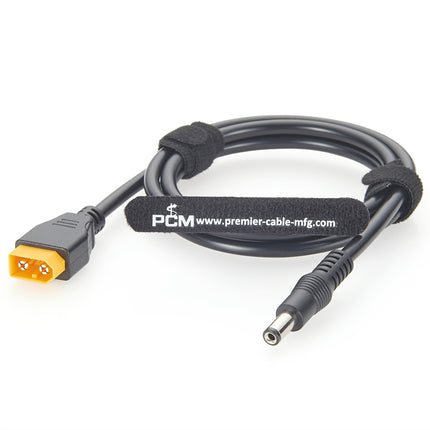 Amass XT60 Male to DC 5.5×2.1mm Power Cable