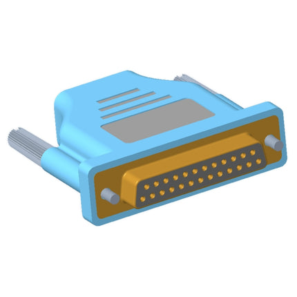 RJ45 to DB25 Serial Adapter CAB-25AS-FDTE CAB-500DTF