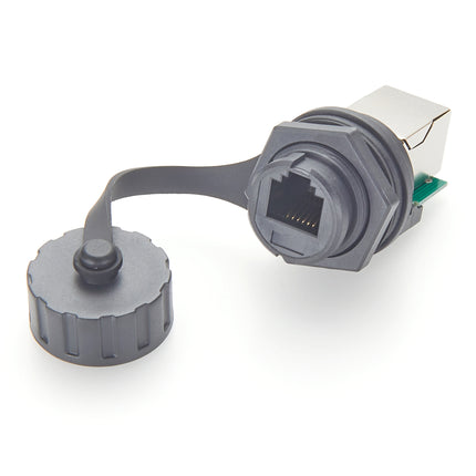 RJ12 6P6C Panel Mount Waterproof Connector