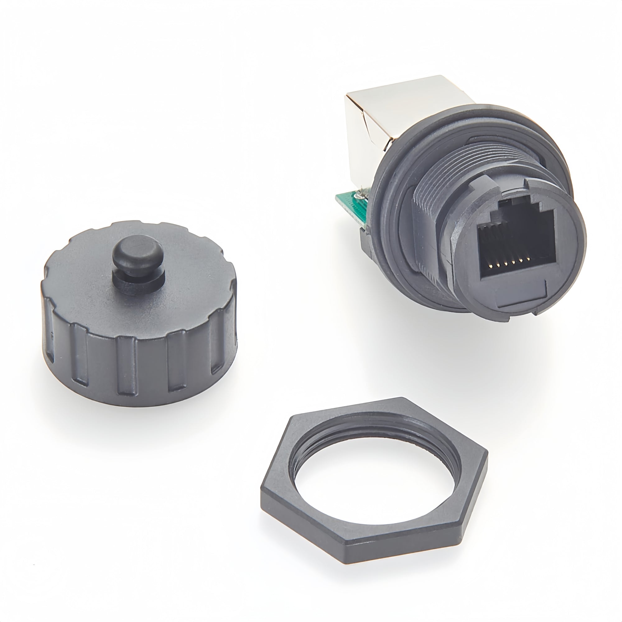 Waterproof Rj12 RJ12 6P6C Panel Mount Waterproof Connector – Premier Cable