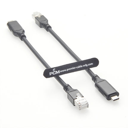 USB 3.1 Type-C to RJ45 Network Cable
