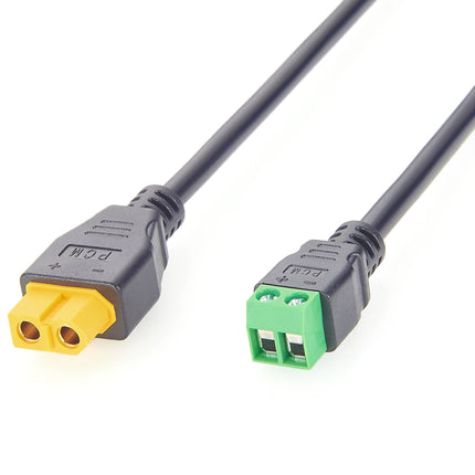 Amass XT60 Female to 2 Pin Terminal Adapter Cable