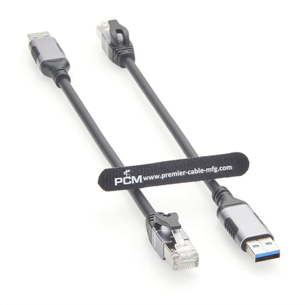 USB-A to RJ45 Gigabit LAN Network Cable
