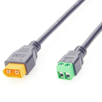 Amass XT60 Male to 2 Pin Terminal Adapter Cable
