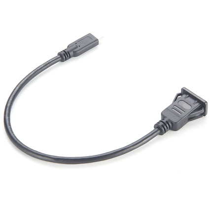 Snap-In Panel Mount USB 3.1 C Extension Cable