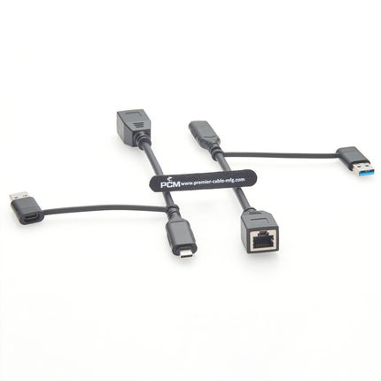 USB-A USB-C to Gigabit Ethernet Adapter