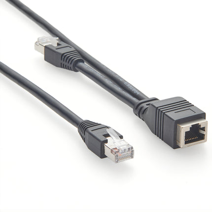 RJ45 POE Combiner Splitter Adapter