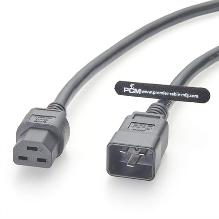 IEC C20 to IEC C21 Power Cord