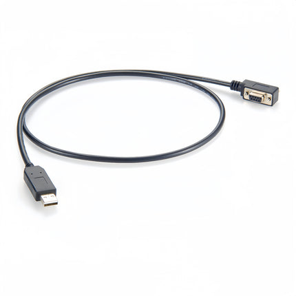 Left Angled USB to RS232 Serial Cable