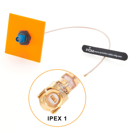 Panel Mount FAKRA to I-PEX RF Coaxial Cable