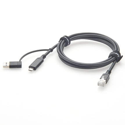 USB-A USB-C to RJ45 Ethernet Network Cable