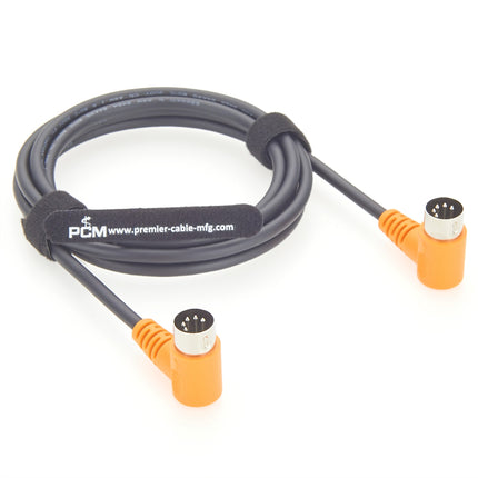 Right Angle MIDI Cable 5 Pin DIN