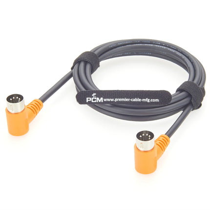 Right Angle MIDI Cable 5 Pin DIN