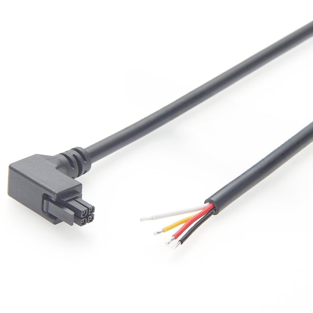 90 Degree Up Angled Micro-Fit 3.0 Cable 4 Circuits