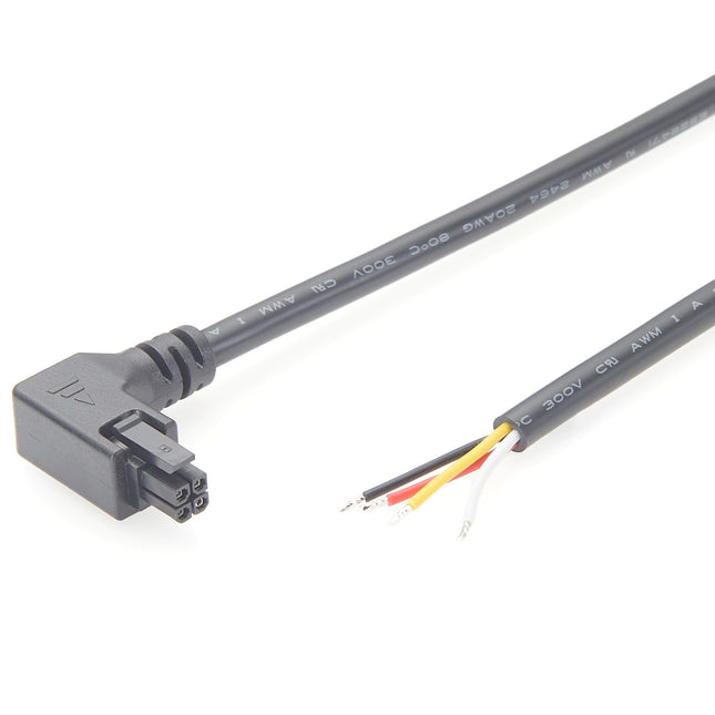 Micro-Fit 3.0 Power and Signal Cable 4 Pin Left Angled