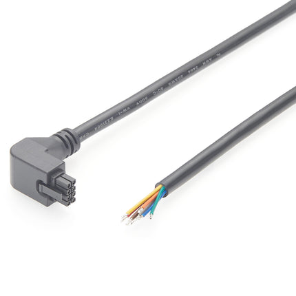Up Angled Micro-Fit 3.0 8 Pin Overmolded Cable Assembly