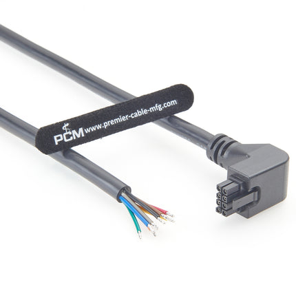 Up Angled Micro-Fit 3.0 8 Pin Overmolded Cable Assembly