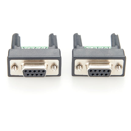 DB9 Female to Terminal Block Adapter Mini DB9F-to-TB