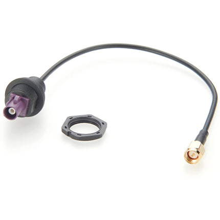 Front Panel Mount FAKRA D Male to SMA Male Cable