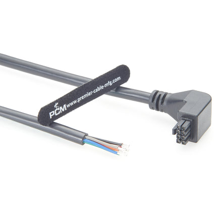Down-Angle 8-Pin Micro-Fit 3.0 Power and Signal Cable