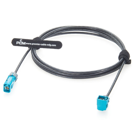 Right Angle Waterproof Fakra RF Cable Assembly
