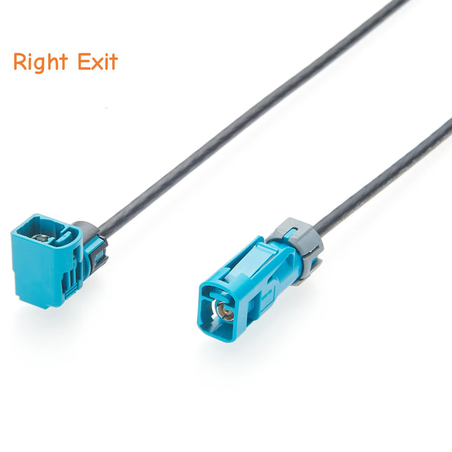 Right Angle Waterproof Fakra RF Cable Assembly